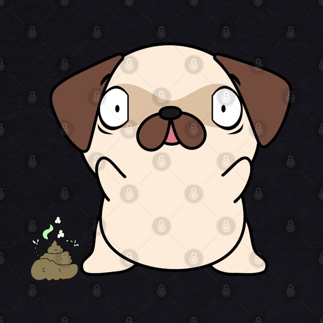 Funny pug smells poo poo by Pet Station